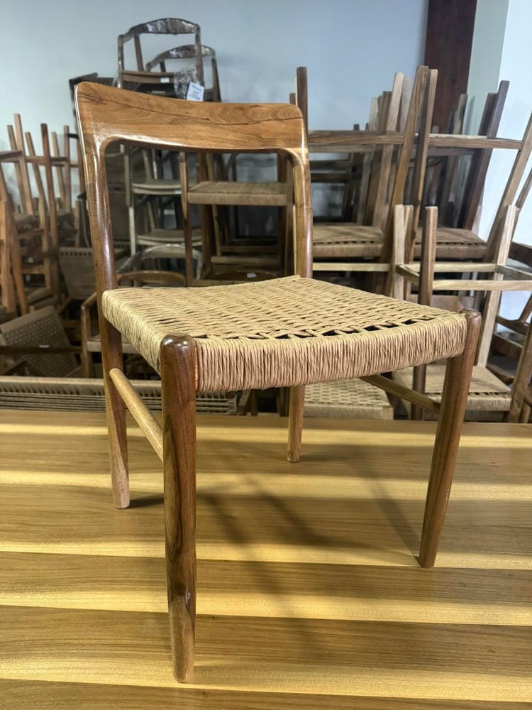 Silla Moller Petiribi Tejida - Imagen 2