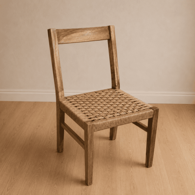 Silla Cuadrada Petiribi Tejida