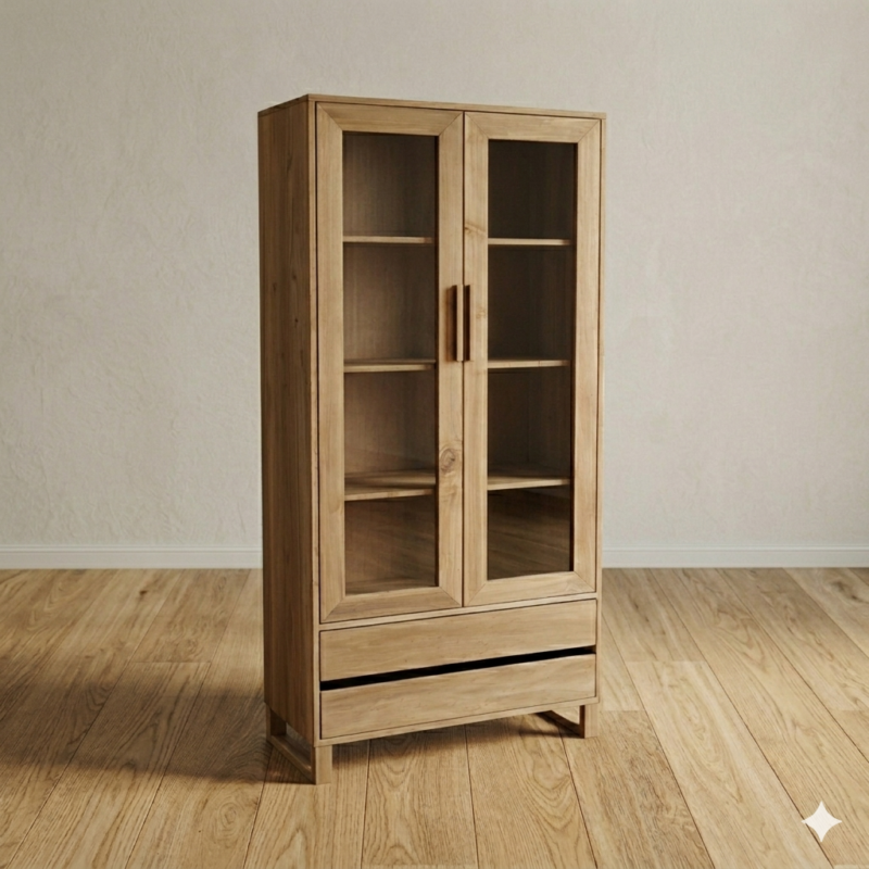 Vajillero Alamo Macizo - A medida