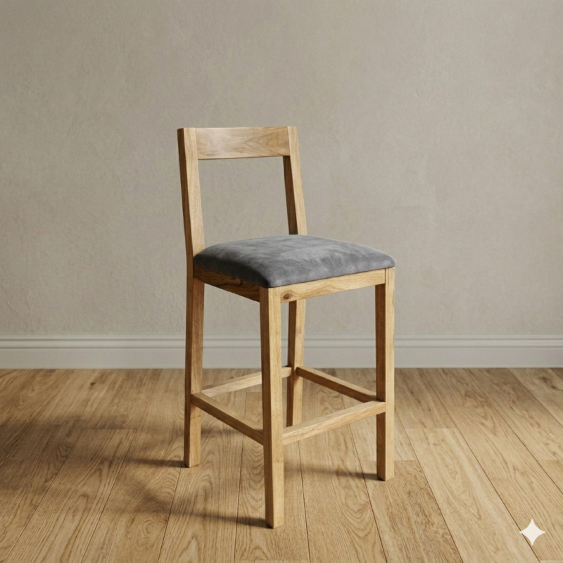 Banqueta Cuadrada Petiribi Tapizada