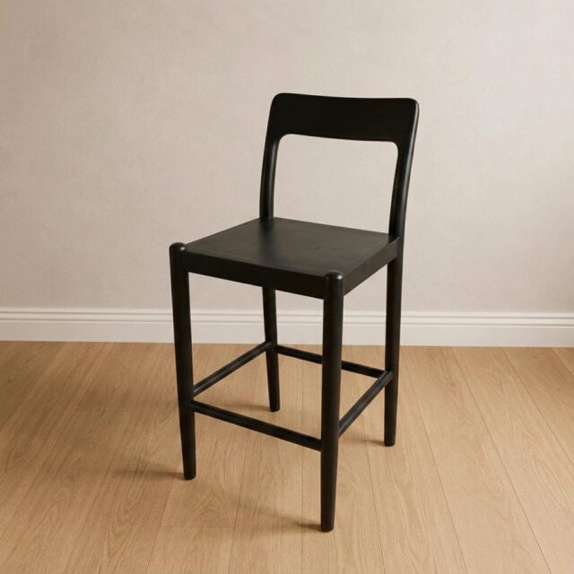 Banqueta Moller Maciza Full Black