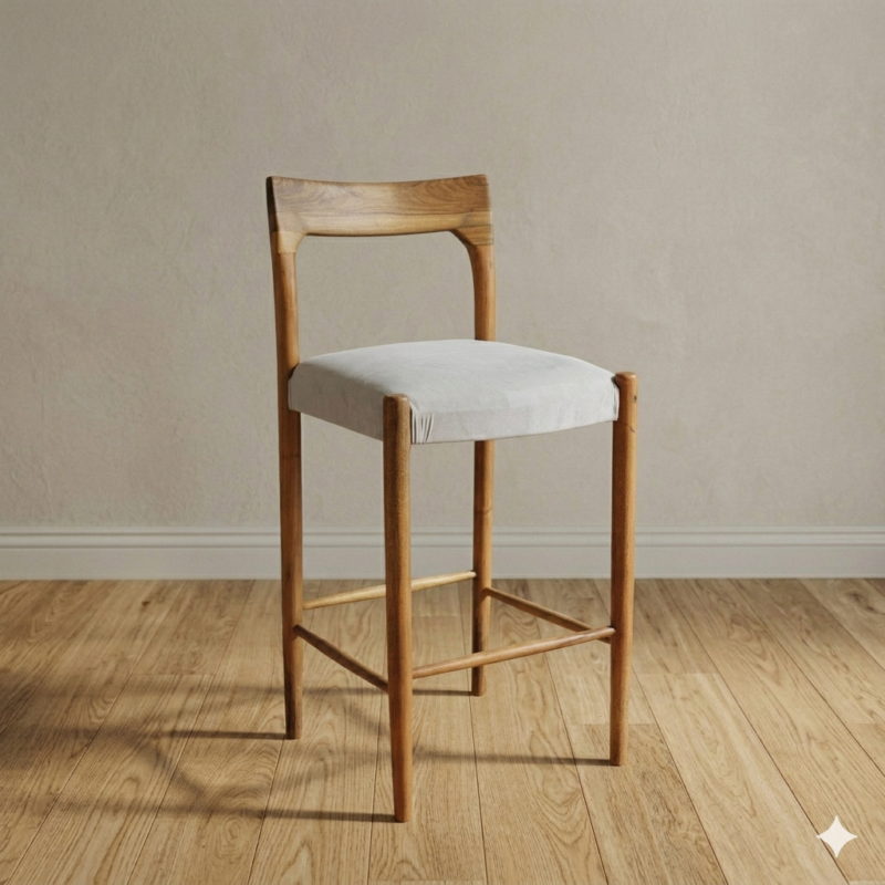 Banqueta Moller Petiribi Tapizada