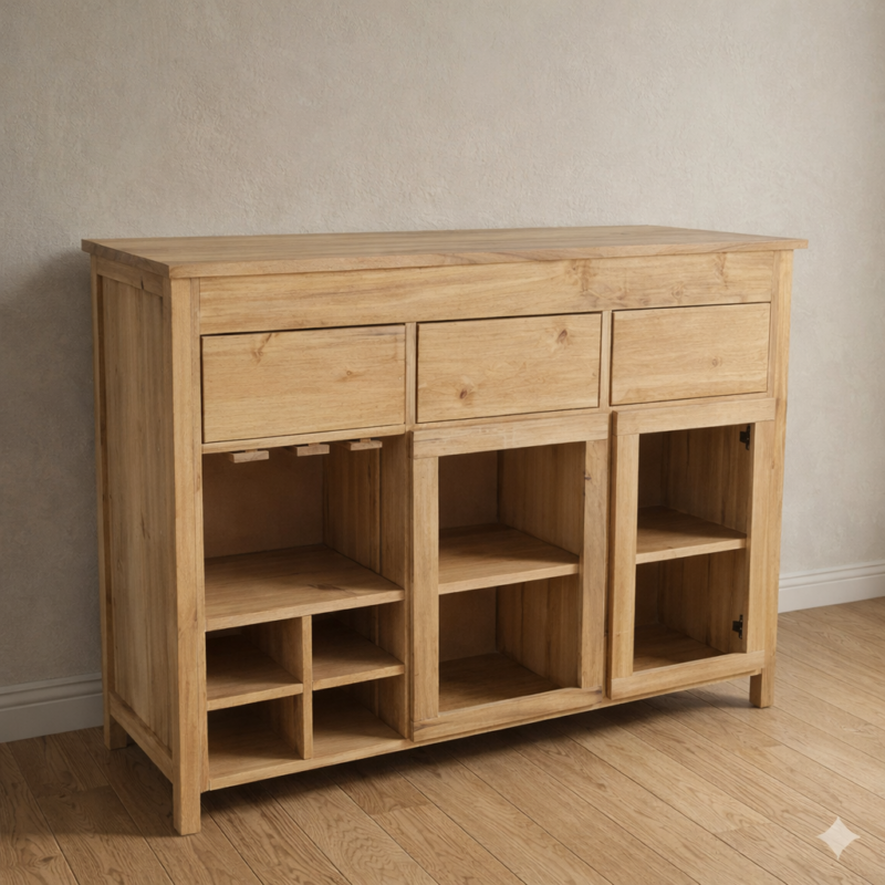 Barra/isla Alamo Macizo 1.20x60x1.00