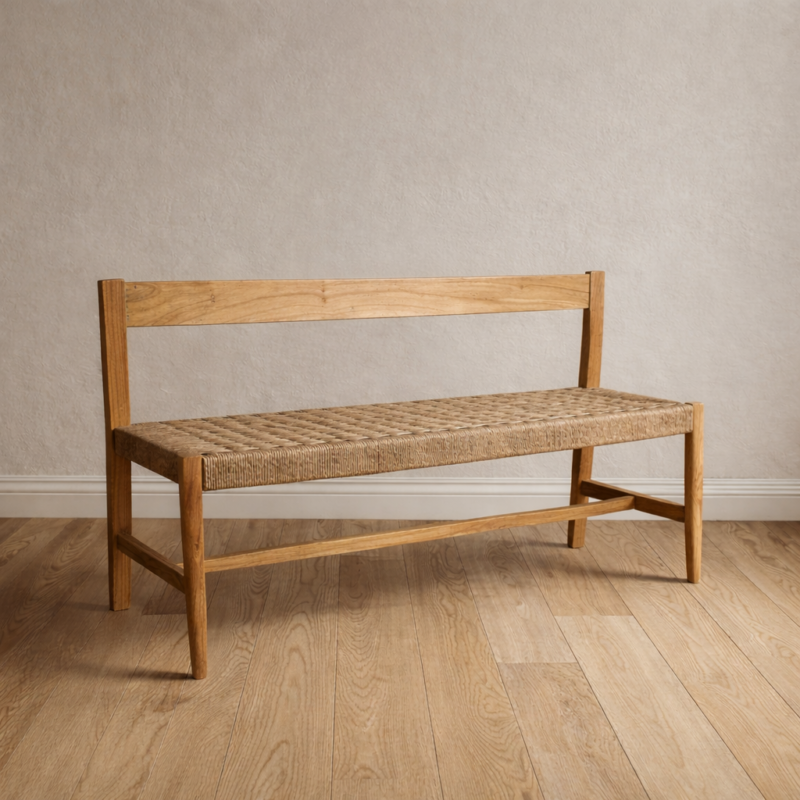 Banco Cuadrado Paraiso Tejido