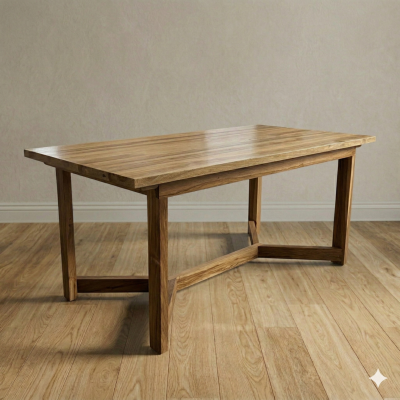 Mesa Petiribi Maciza base "Y" - A medida