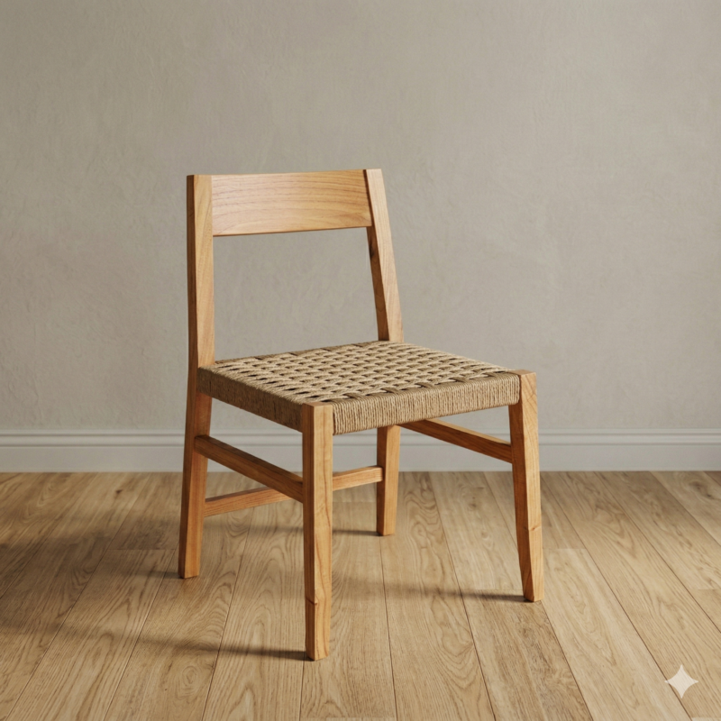 Silla Carolina Paraiso Tejida