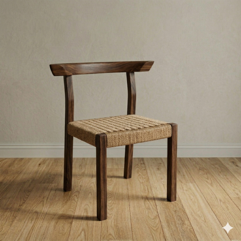 Silla Asta Maciza Tejida