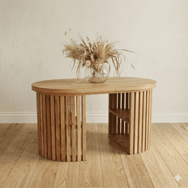 Mesa ratona base "varillada"