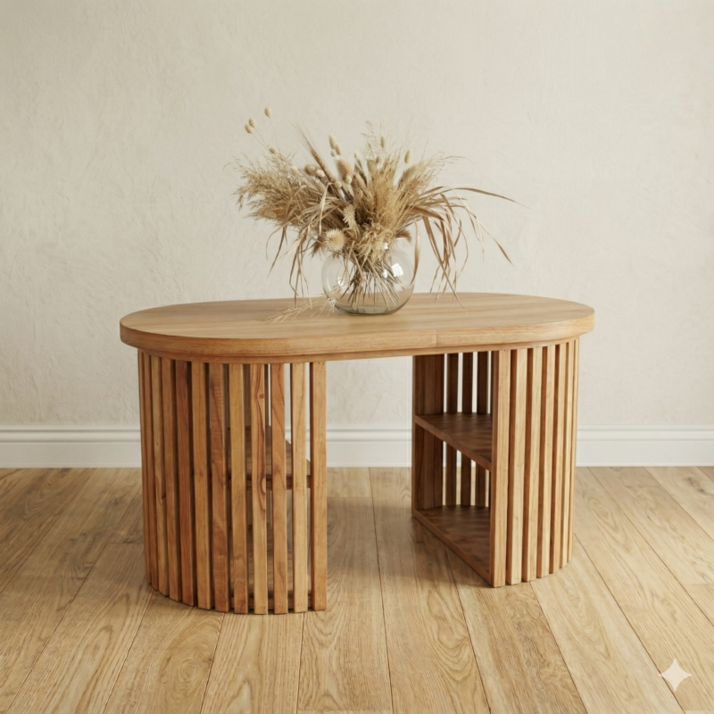 Mesa ratona base "varillada"