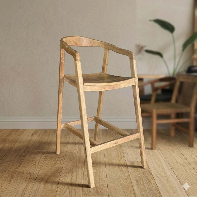 Baqueta Bali Petiribi Curva Maciza