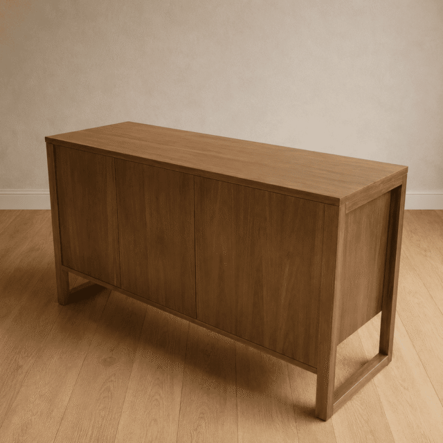 Comoda 3 puertas Enchapado en Petiribi 130cm