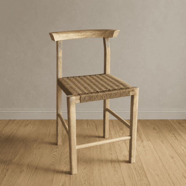 Banqueta asta tejida petiribi tejida