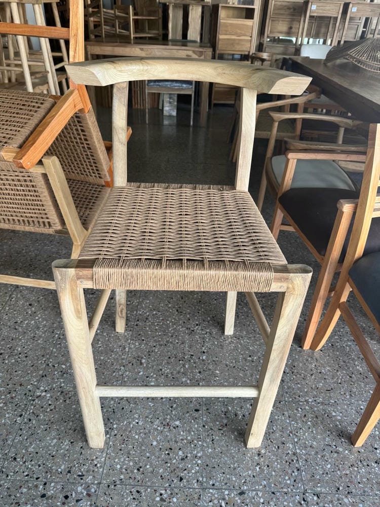 Banqueta asta tejida petiribi tejida - Imagen 3