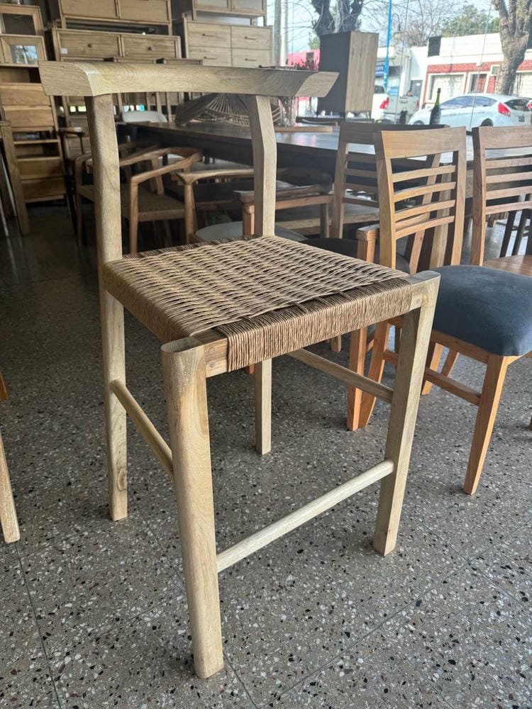 Banqueta asta tejida petiribi tejida - Imagen 2