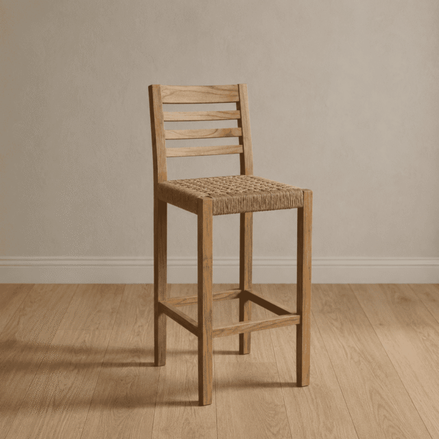 Banqueta palito tejida petiribi