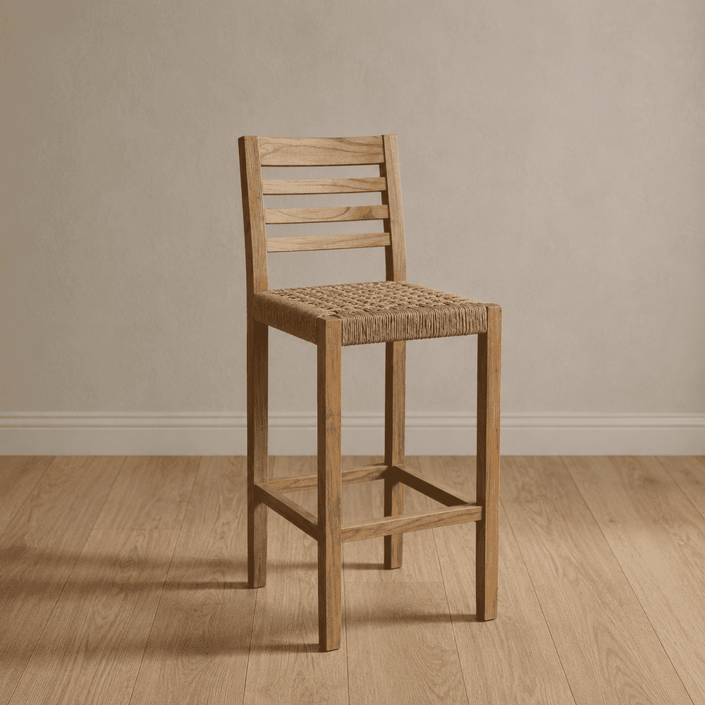 Banqueta palito tejida petiribi