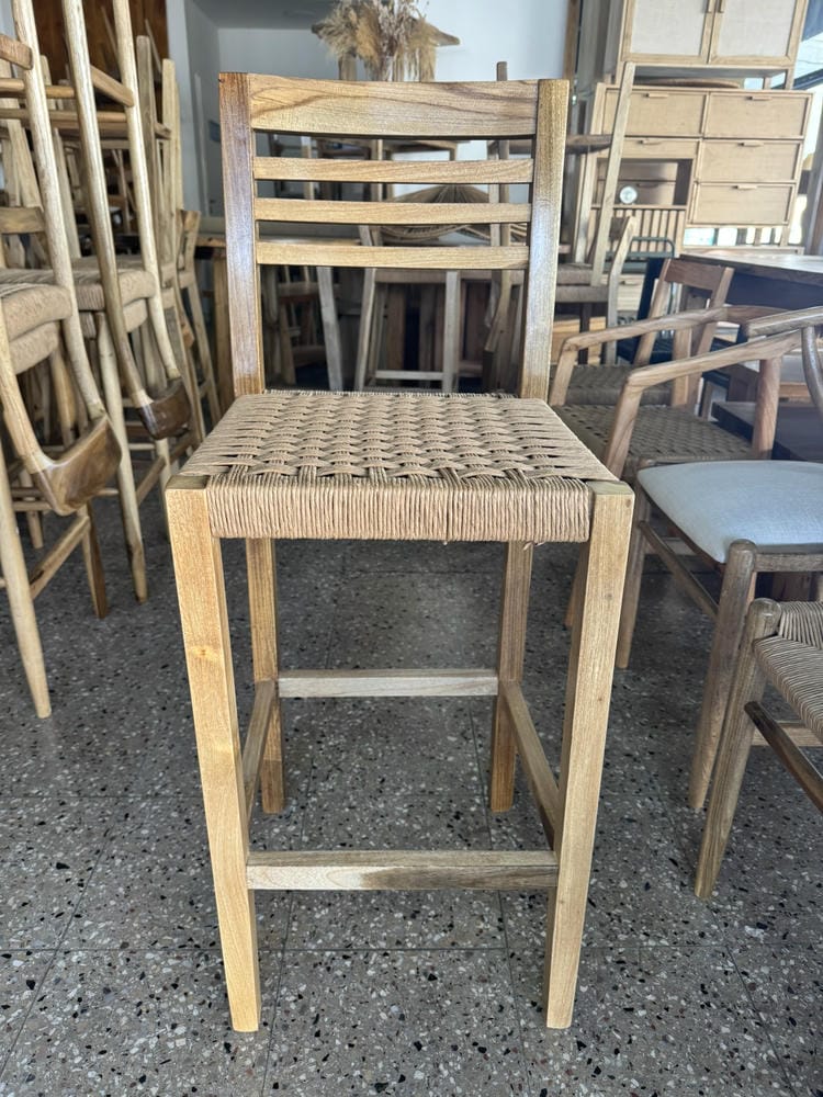 Banqueta palito tejida petiribi - Imagen 2