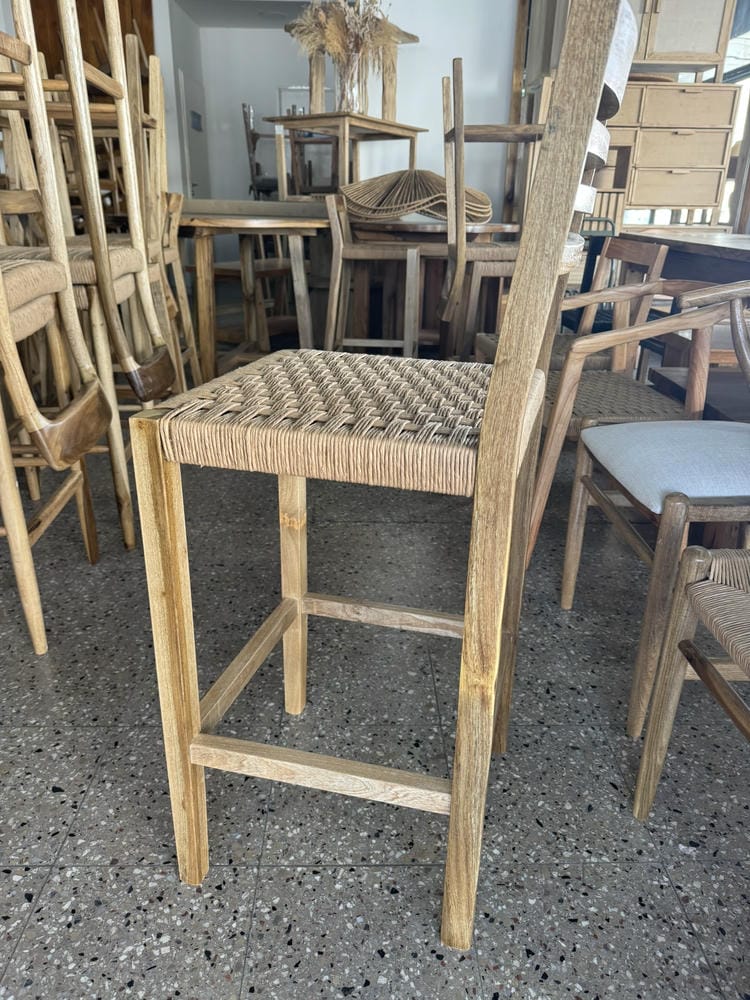 Banqueta palito tejida petiribi - Imagen 4