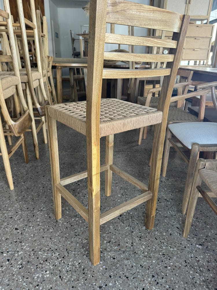Banqueta palito tejida petiribi - Imagen 5