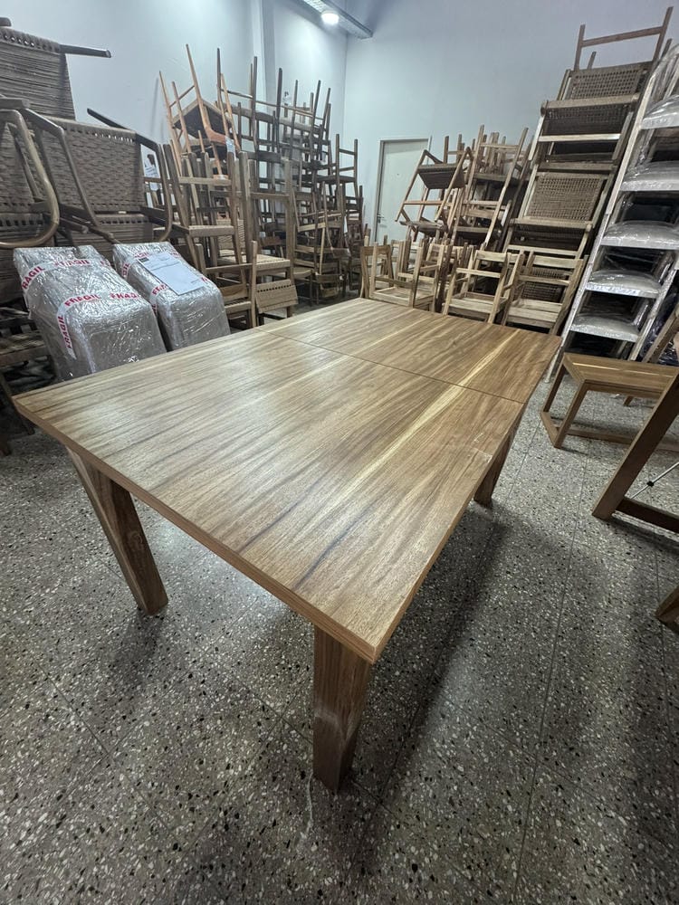 Mesa Extensible Enchapada En Petiribi 140cm a 180cm x 90cm - Imagen 2