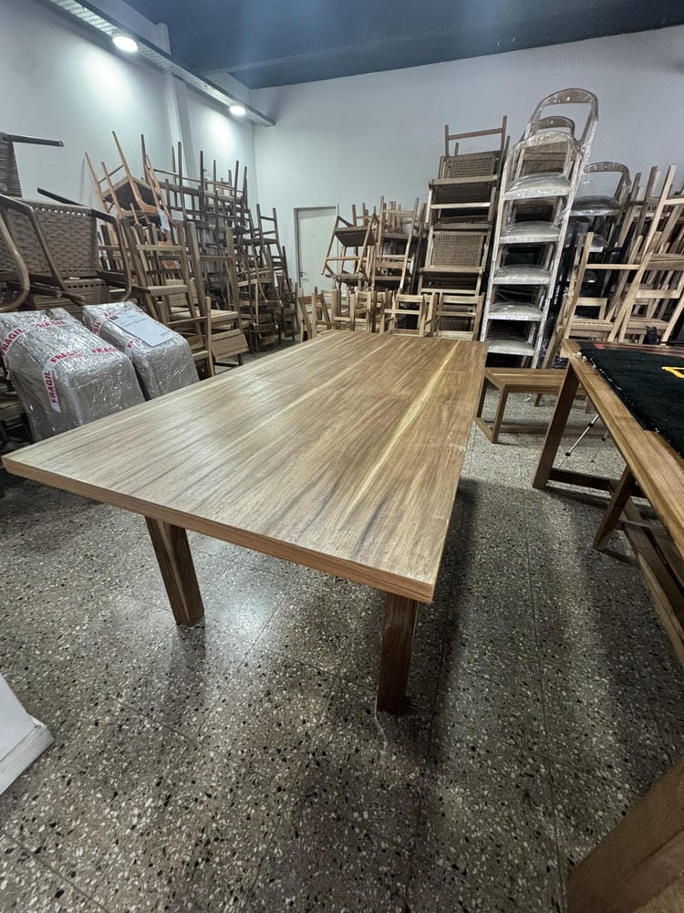 Mesa Extensible Enchapada En Petiribi 140cm a 180cm x 90cm - Imagen 5